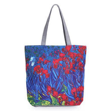 Miyahouse Floral Printed Canvas Tote Female Single Shopping Bags Large Capacity Women Canvas Beach Bags Casual Tote Feminina - Fab Getup Shop