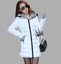 Wadded Jackets  Female  Women's Winter Down Jacket Cotton Slim Women Down Parka Ladies Coat plus size M-XXXL CC276 - Fab Getup Shop