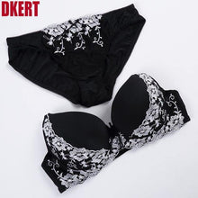 DKERT  Big Size BCD Cup Women Bra Set Push Up Lace Bra Brief Sets Sexy Brassiere Dentelle Femme Underwear Set - Fab Getup Shop