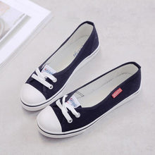 Spring light canvas shoes women shoes slip-on Korean tide students set foot pedal flat shoes - Fab Getup Shop