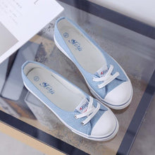 Spring light canvas shoes women shoes slip-on Korean tide students set foot pedal flat shoes - Fab Getup Shop