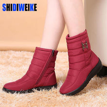 SHIDIWEI Snow Boots  Brand Women Winter Boots Mother Shoes Antiskid Waterproof Flexible Women Fashion Casual Boots Plus Size - Fab Getup Shop