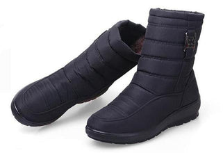 SHIDIWEI Snow Boots  Brand Women Winter Boots Mother Shoes Antiskid Waterproof Flexible Women Fashion Casual Boots Plus Size - Fab Getup Shop