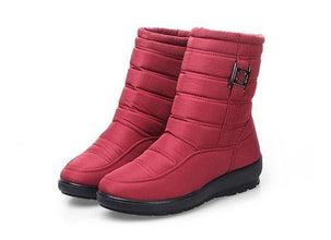 SHIDIWEI Snow Boots  Brand Women Winter Boots Mother Shoes Antiskid Waterproof Flexible Women Fashion Casual Boots Plus Size - Fab Getup Shop