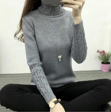 Refeeldeer Women Turtleneck Winter Sweater Women  Long Sleeve Knitted Women Sweaters And Pullovers Female Jumper Tricot Tops - Fab Getup Shop