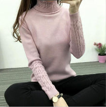 Refeeldeer Women Turtleneck Winter Sweater Women  Long Sleeve Knitted Women Sweaters And Pullovers Female Jumper Tricot Tops - Fab Getup Shop