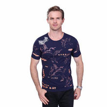 Summer Short Sleeve Mens T Shirt New Fashion Kirin Print O-Neck T Shirt Men Casual Design Fitness Top Tee Shirt Homme - Fab Getup Shop