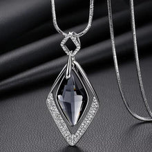 Long Necklaces & Pendants for Women Collier  Geometric Statement  Maxi Fashion Crystal Jewelry - Fab Getup Shop