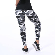 Camouflage Printing Elasticity Leggings Green/Blue/Gray Camouflage Fitness Pant Legins Casual Legging For Women - Fab Getup Shop