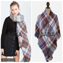 Tartan Oversize Plaid Blanket Scarf