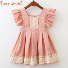 Bear Leader Girls Dress 2018 New Summer Brand Girls Clothes Lace And Ball Design Baby Girls Dress Party Dress For 3-7 Years - Fab Getup Shop