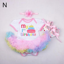 Christmas Baby Girl Infant 3pcs Clothing Sets Suit Princess Tutu Romper Dress/Jumpsuit Xmas Bebe Party Birthday Costumes Vestido - Fab Getup Shop