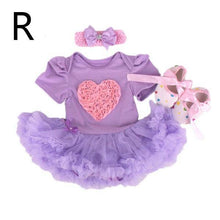 Christmas Baby Girl Infant 3pcs Clothing Sets Suit Princess Tutu Romper Dress/Jumpsuit Xmas Bebe Party Birthday Costumes Vestido - Fab Getup Shop