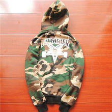 Thrasher Hoodie  New Skateboard Sweartshirt Pullover Sudadera Hombre Camouflage Grey Blue Black Hip Hop Hoodie Thrasher - Fab Getup Shop