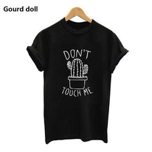 Cactus Printed Women's T-Shirt Cotton Harajuku Summer  Top Tee  Funny Round neck T-shirts Hipster - Fab Getup Shop