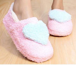 Retail!!! Lovely Ladies Home Floor Soft Women indoor Slippers Outsole Cotton-Padded Shoes Female Cashmere Warm Casual Shoes - Fab Getup Shop