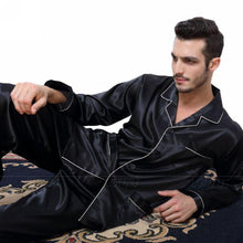 Mens Silk Satin Pajamas  Pyjamas  Set  Sleepwear Set  Loungewear  U.S. S,M,L,XL,XXL,XXXL,4XL__Fits All  Seasons - Fab Getup Shop