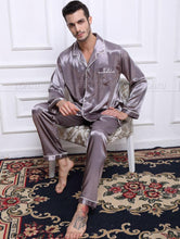 Mens Silk Satin Pajamas  Pyjamas  Set  Sleepwear Set  Loungewear  U.S. S,M,L,XL,XXL,XXXL,4XL__Fits All  Seasons - Fab Getup Shop