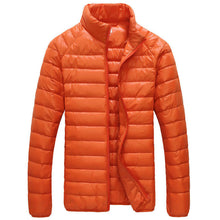 Solid Ultralight Men Winter Jacket