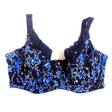 Floral Printing Push Up Bra