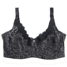 Floral Printing Push Up Bra