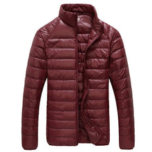 Solid Ultralight Men Winter Jacket