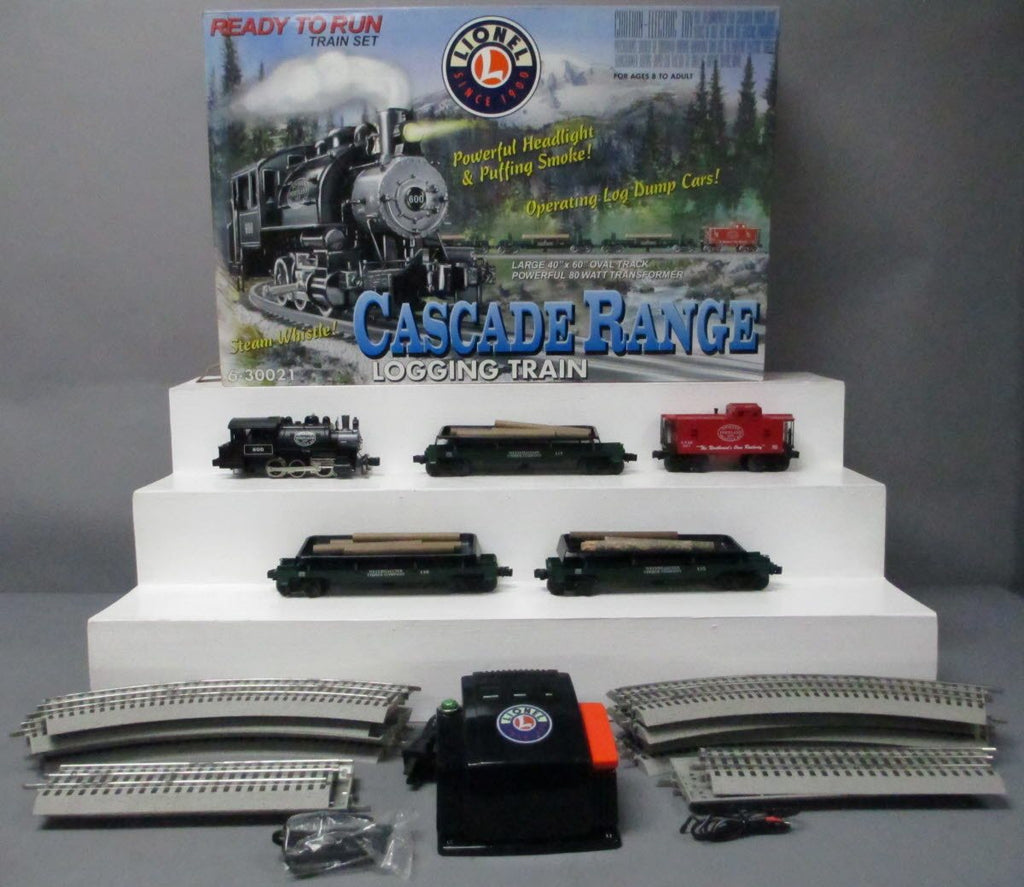 lionel cascade range logging train