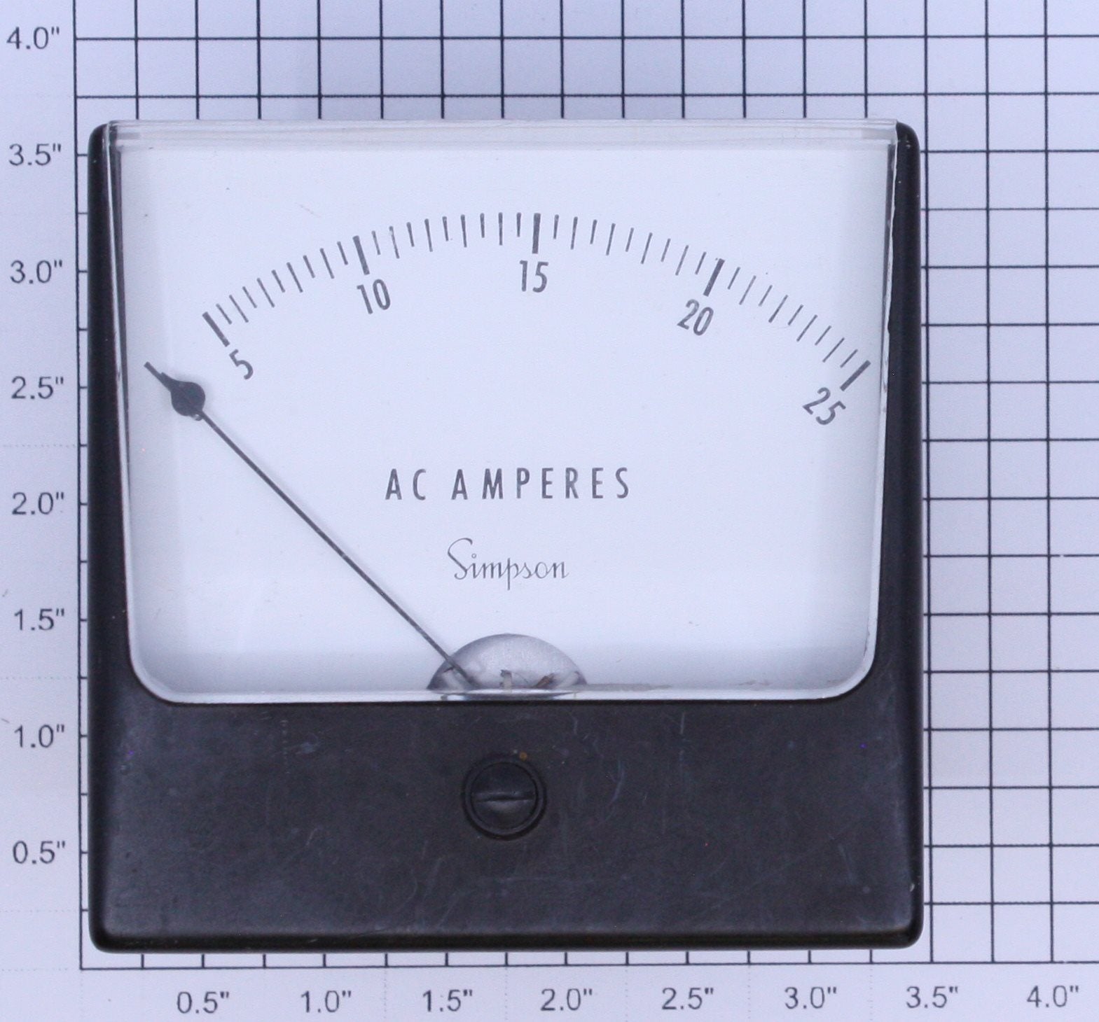 Simpson 59-1340 Panel Mount 0-10 AC Amp Meter Boxed – Trainz