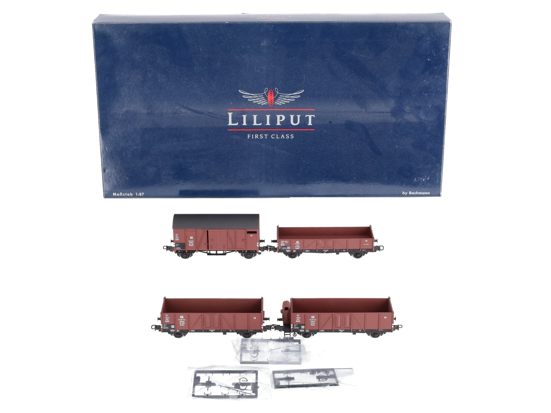 Liliput L240031 HO Scale 4 Tank Car Set LN/Box – Trainz