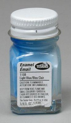 Testors Metallic Enamel Paint Variety, Artic Blue, Graphite Gray
