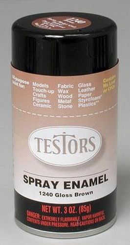 Testors 1261T Spray Lacquer Glosscote 3 Ounce 