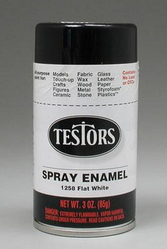 make your day Testors TES1260 Dullcote Spray Laquer 3oz, Clear Coat (Pack  of 4) - with Spice of Life Paint Brush Set