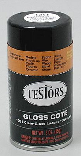 4 Pack of the Testors Dullcote Spray Lacquer 3oz