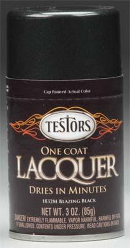 One-Coat Lacquer Craft Spray Paint, Clear Wet Gloss, 3-oz.