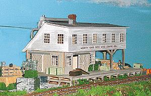 Northeastern Scale Models 20109 HO Sam Cahoon's Fish Pier Kit – Trainz