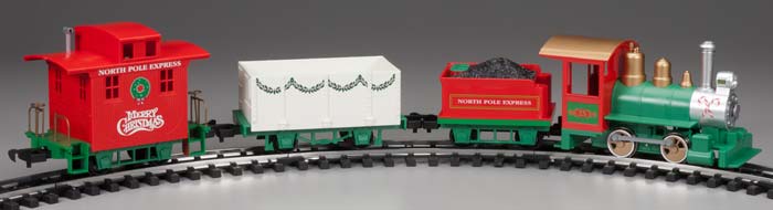 bachmann north pole express train set