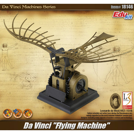 18157 DA VINCI FLYING PENDULUM CLOCK