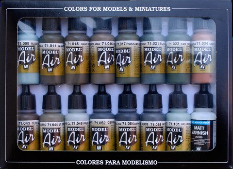 Vallejo Paint 71191 Railway Colors Model Air Acrylic Airbrush
