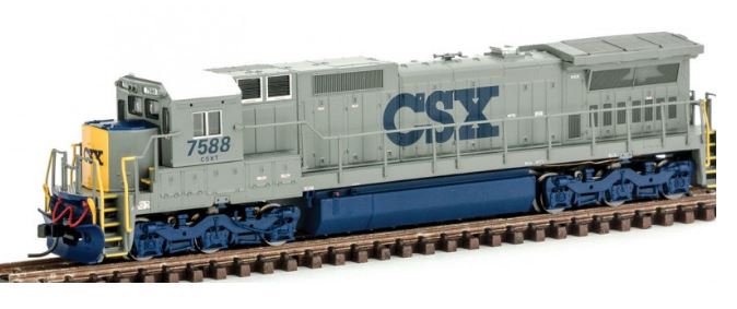 Atlas 40002729 N CSX GE Dash 8-40C Diesel Engine with DCC 