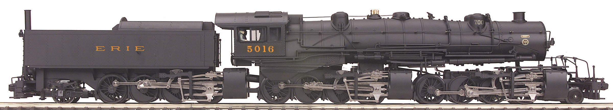 MTH 80-3198-5 HO Erie 2-8-8-8-2 Triplex Steam Engine with Proto-Sound 3E+  #5016