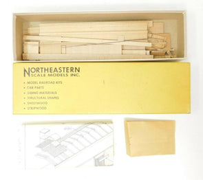 NorthEastern Scale Models Inc. - Sam Cahoon's Fish Pier -- N-Scale  Precision Laser-Cut Kit