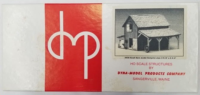 Dyna Model 309 Ho Scale Small Unpainted Barn Kit Trainz