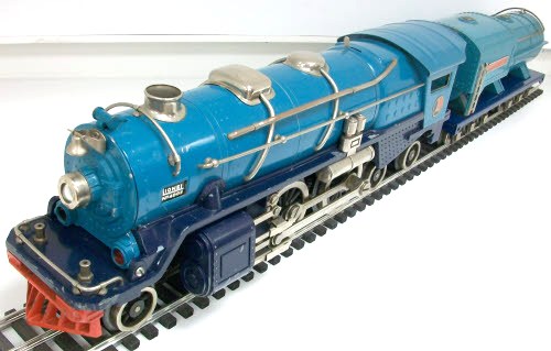 mth tinplate blue comet