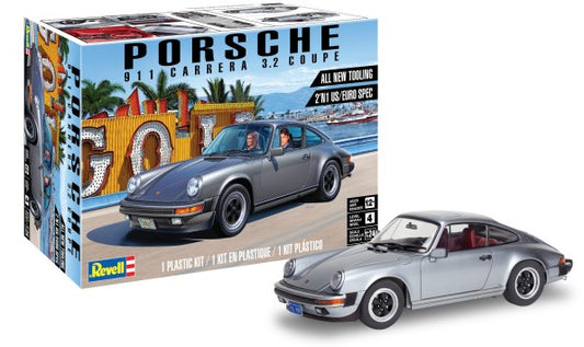 Revell 07689 Porsche 911 Carrera 3.2 Targa (G-Mo…