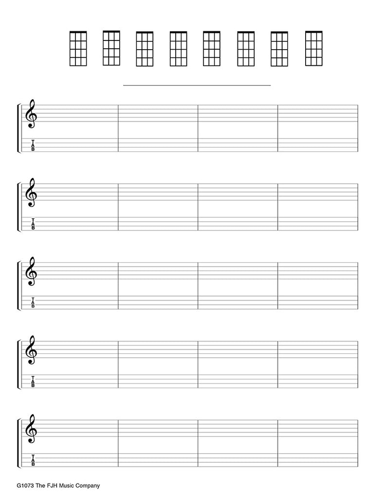 8 stave music manuscript paper