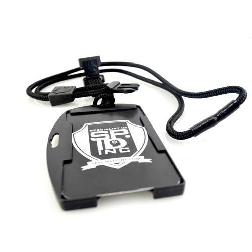 EK USA® FIPS 201 One Hander Card Holder w/ Detachable Lanyard