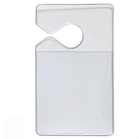 2 Sided Rigid Vertical Multicard Badge Holder - Hard Plastic Multiple ID Card Holder (1840-308X)