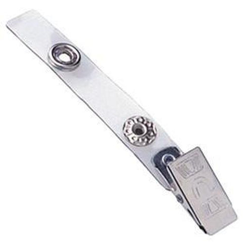 Dual ID Strap Clip for Holding Two ID Badges or Badge Buddy and ID Badge (S2204)