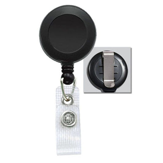 Retractable Badge Reel With Steel Chain Link Cable Free 