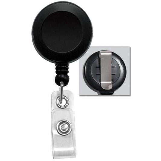 Gold Retractable Badge Reel with Belt Clip (p/n 2120-3035)